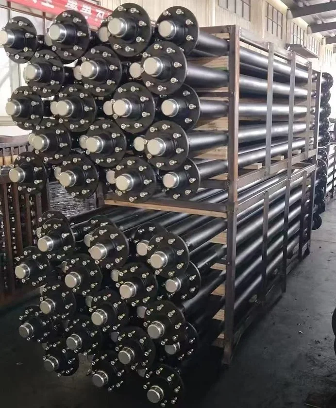 Whole trailer Axle