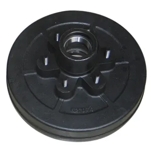 D655-12: 12" Drum, 6 Bolt, 5.5"BC, Race 15245/25520, 6000 lb