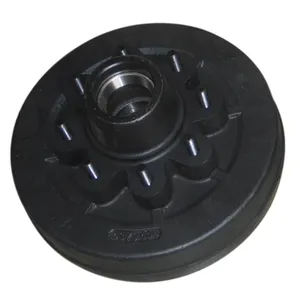D865: 12" Drum, 8 Bolt, 6.5"BC, Race 14276/25520, 7000 lb