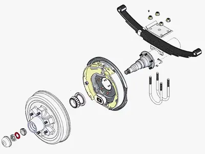 Axle schematic